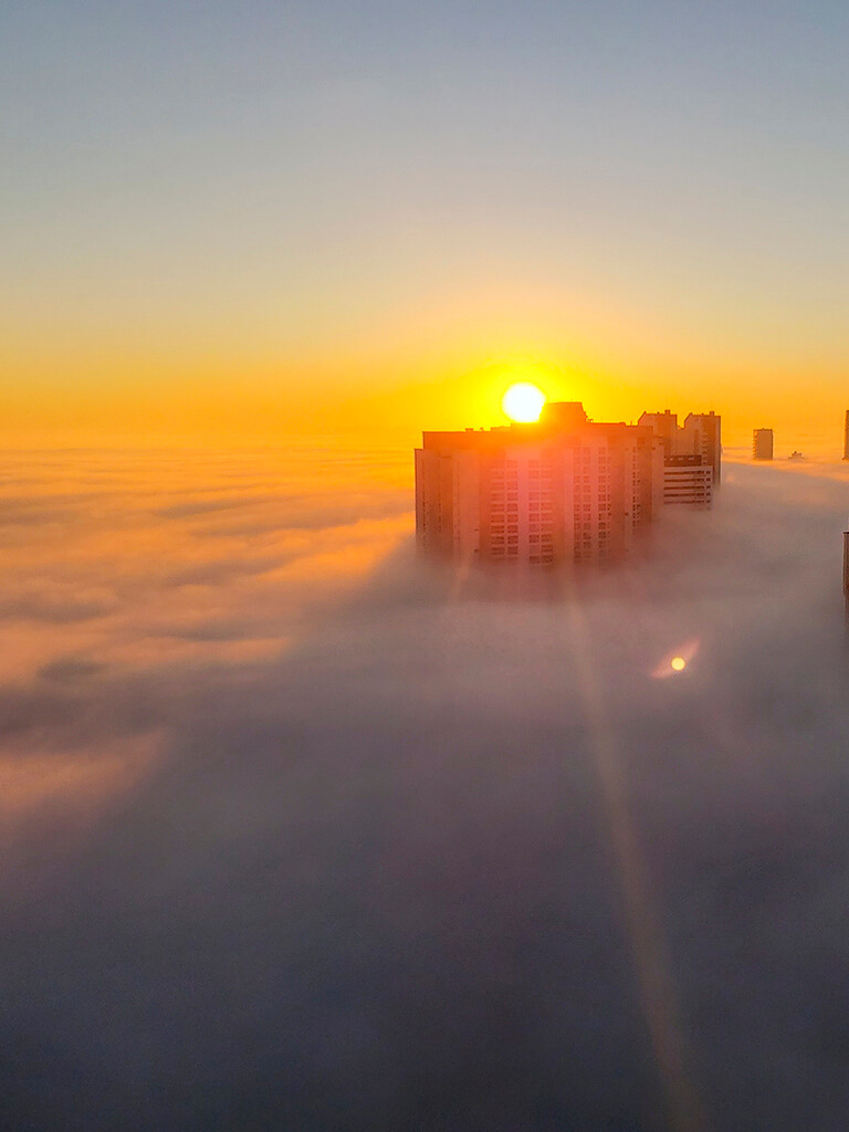 View: a vista exclusiva de Curitiba transforma os apartamentos em observatórios