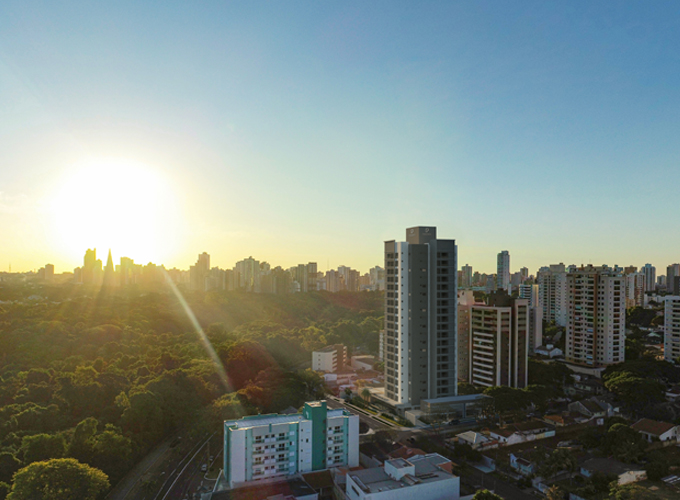 vista do empreendimento serenity em maringá