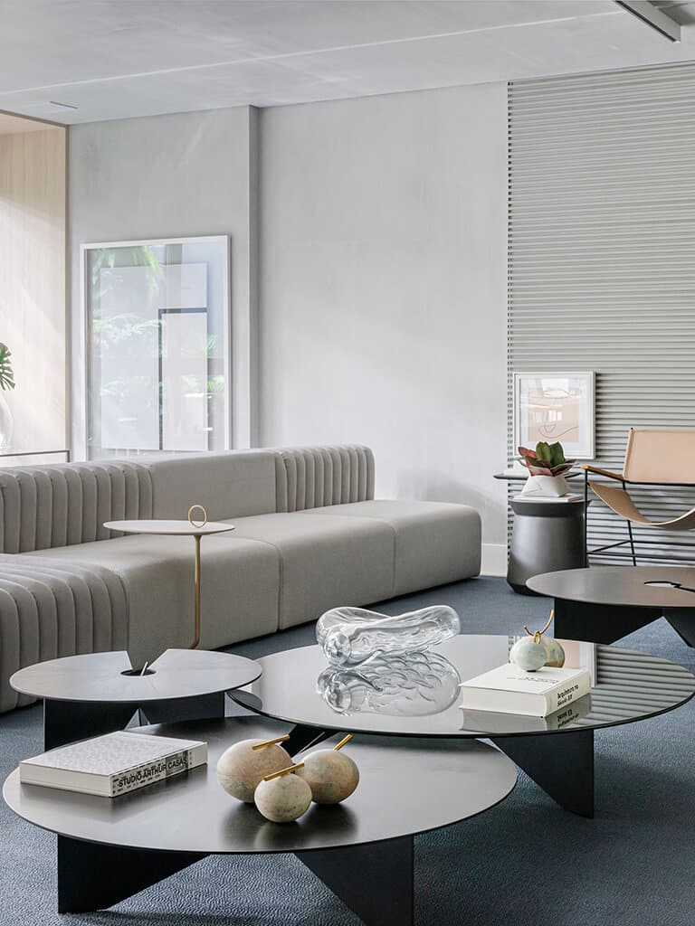 Arquitetura inteligente e bem resolvida: projeto do Átrio encanta clientes