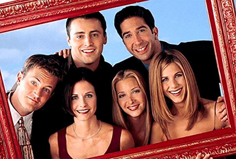 personagens da série friends 