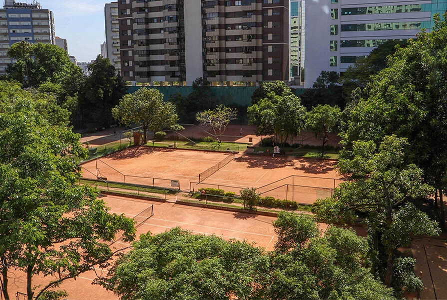 vista aérea de parque mostra valorização de imóvel