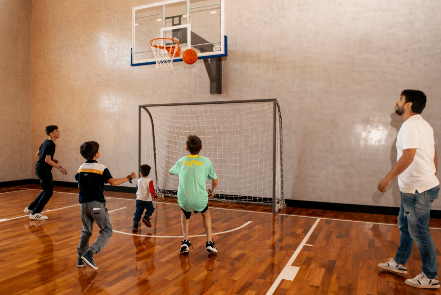 quadra de esporte grand palais