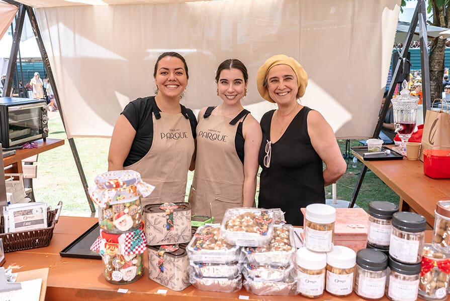 armazém do café em Sábado no Parque