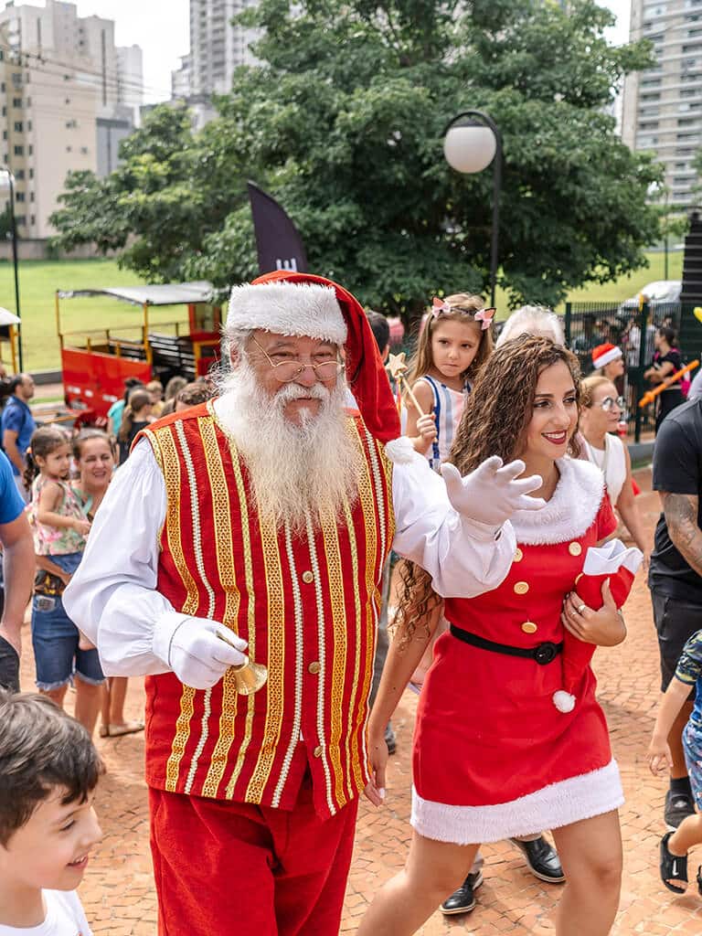 Sábado no Parque celebra o Natal na Praça dos Pioneiros em Londrina