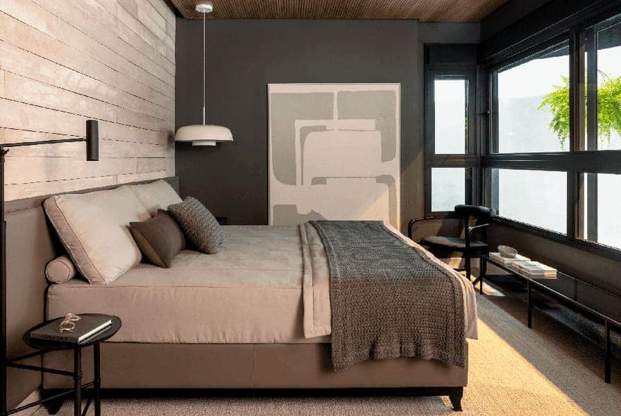 quarto com tema industrial