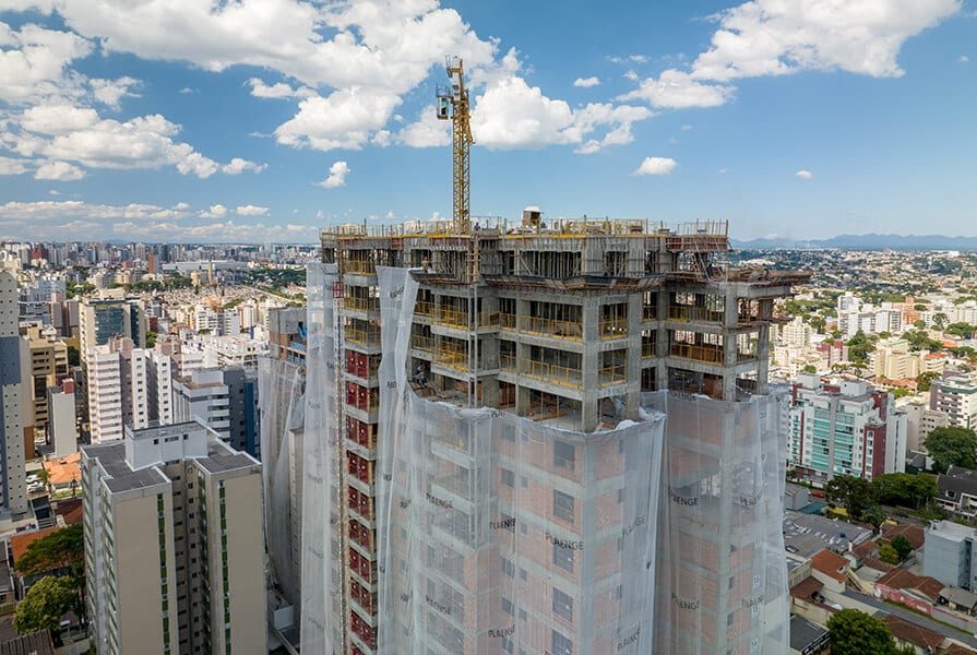 prédio vitra em construção