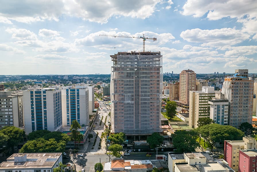 construção do prédio vitra