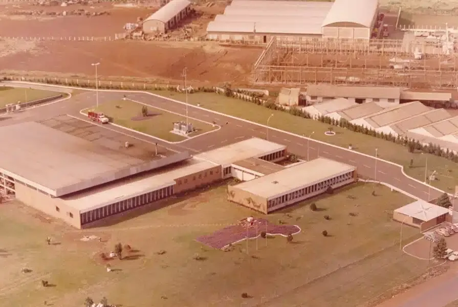 imagem aerea fabrica coca cola