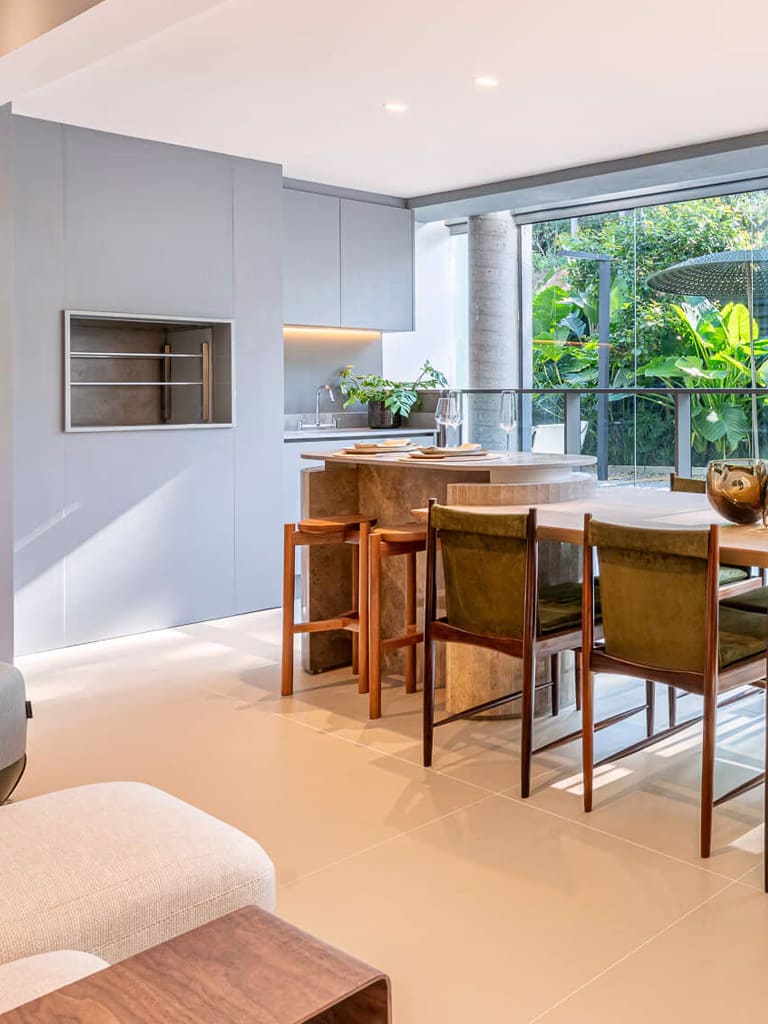 Área gourmet: ambiente que une elegância e conforto para receber