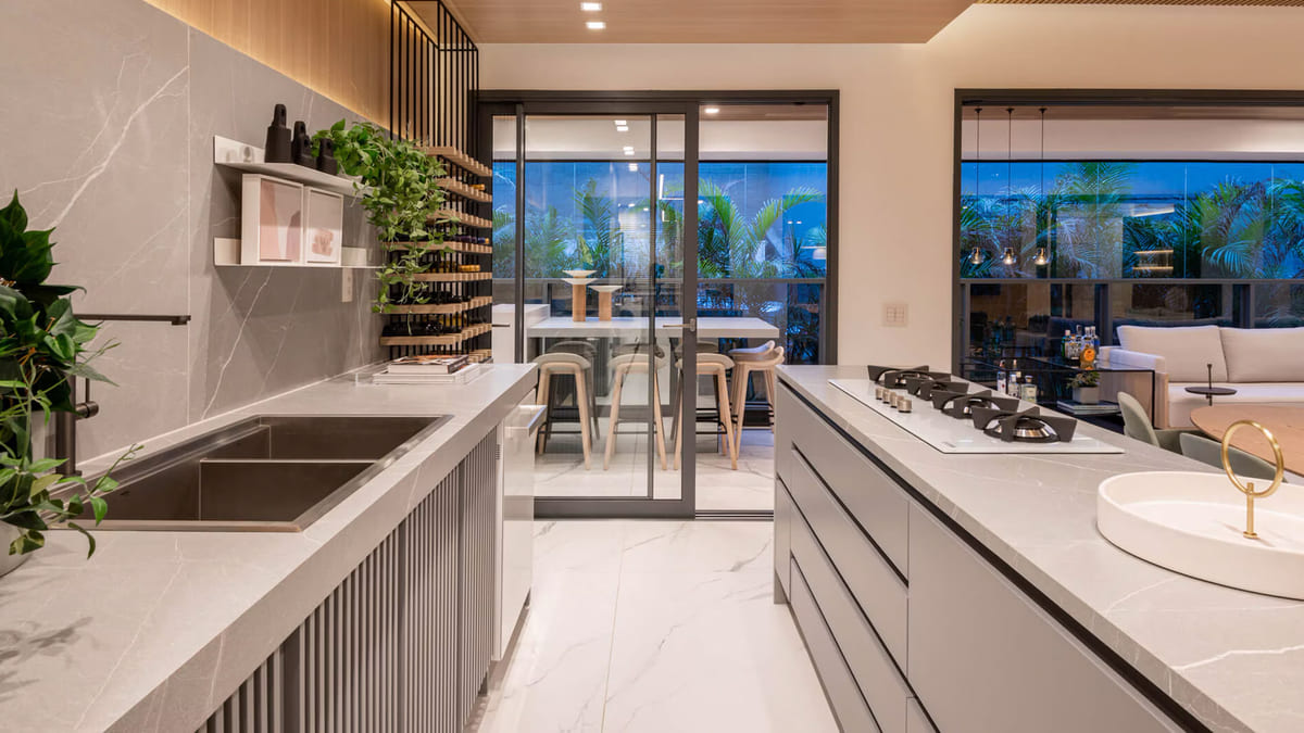 Blog Plaenge - Balcões de cozinha: elegância e funcionalidade em cada ...
