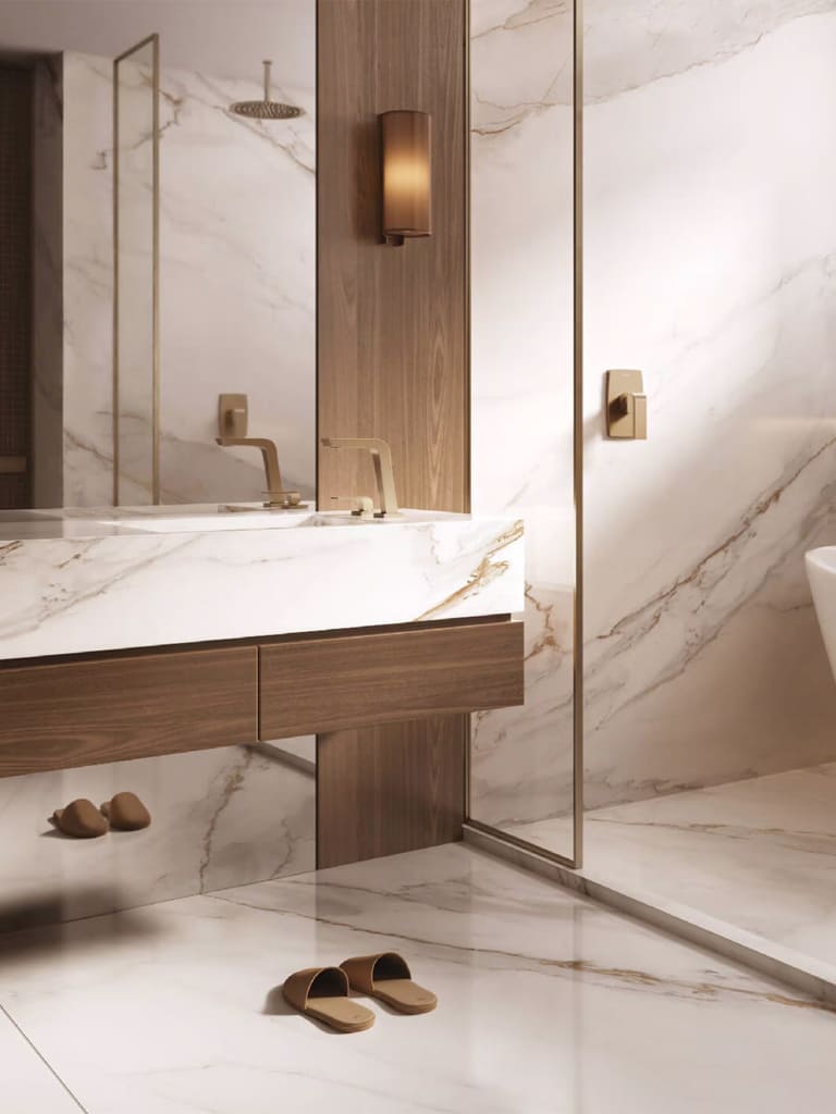 Revestimentos para banheiros modernos: saiba escolher a opção ideal