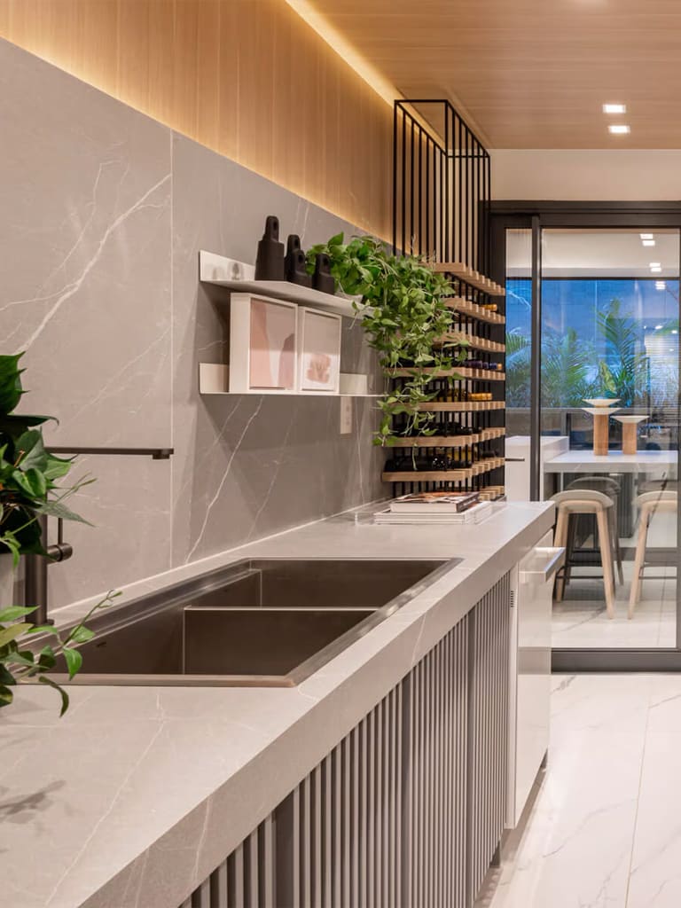 Balcões de cozinha: elegância e funcionalidade em cada detalhe