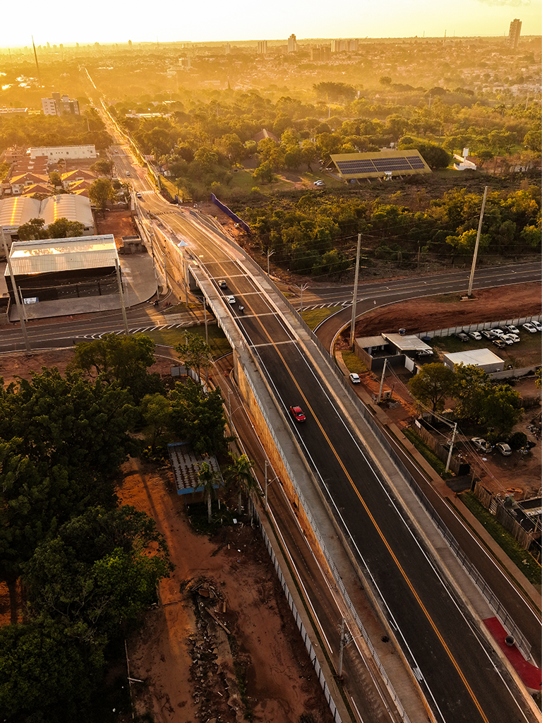 Viaduto Jardim Veraneio: Plaenge entrega obra que valoriza Campo Grande 