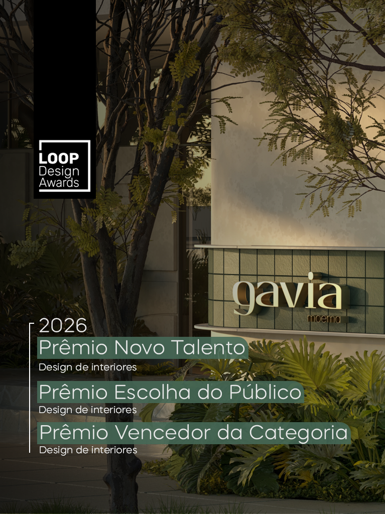 Gavia Moema conquista três reconhecimentos internacionais no LOOP Design Awards 2026